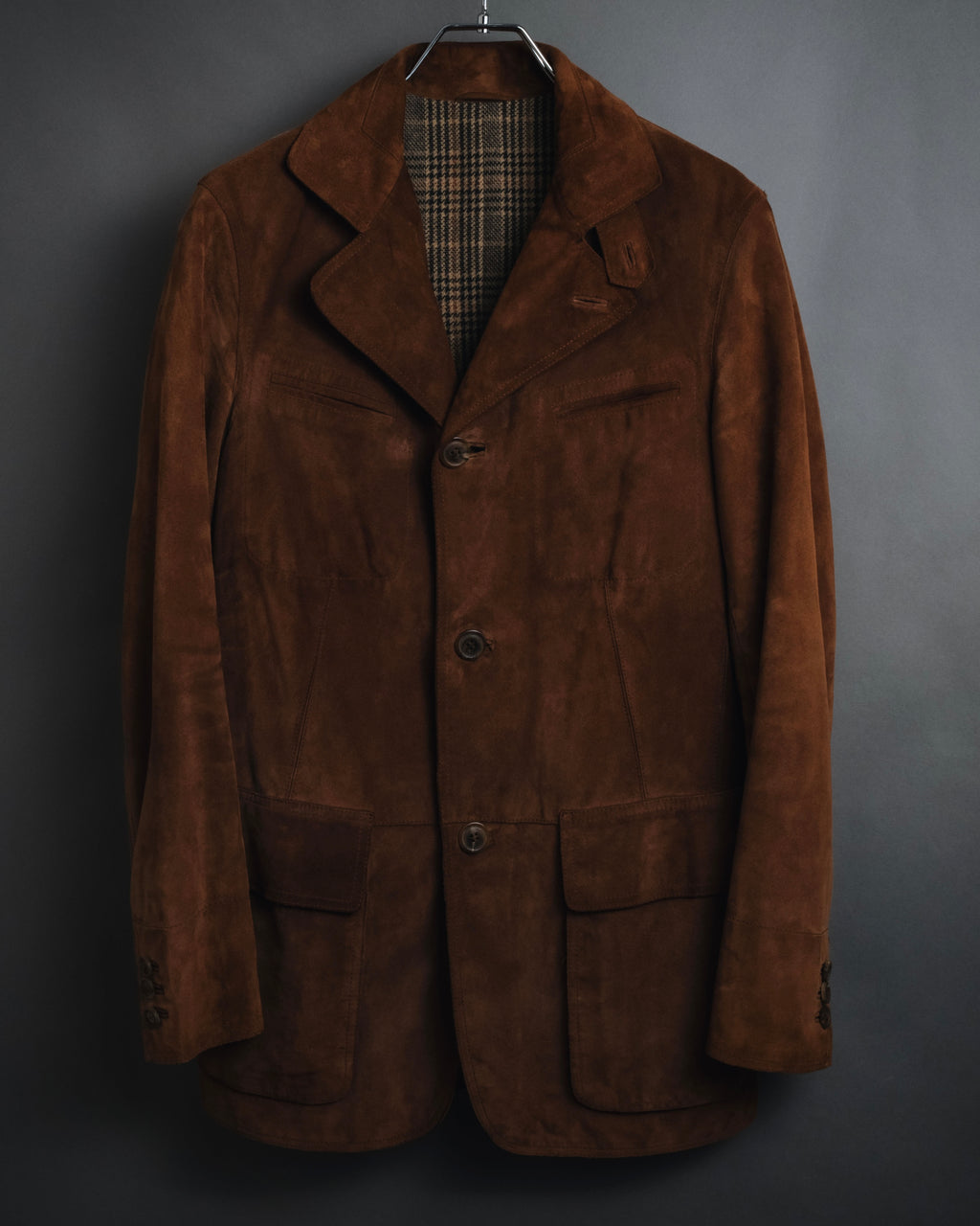 –SPECIAL– "Salvatore Ferragamo" 00’s reversible shearling sheep skin jacket