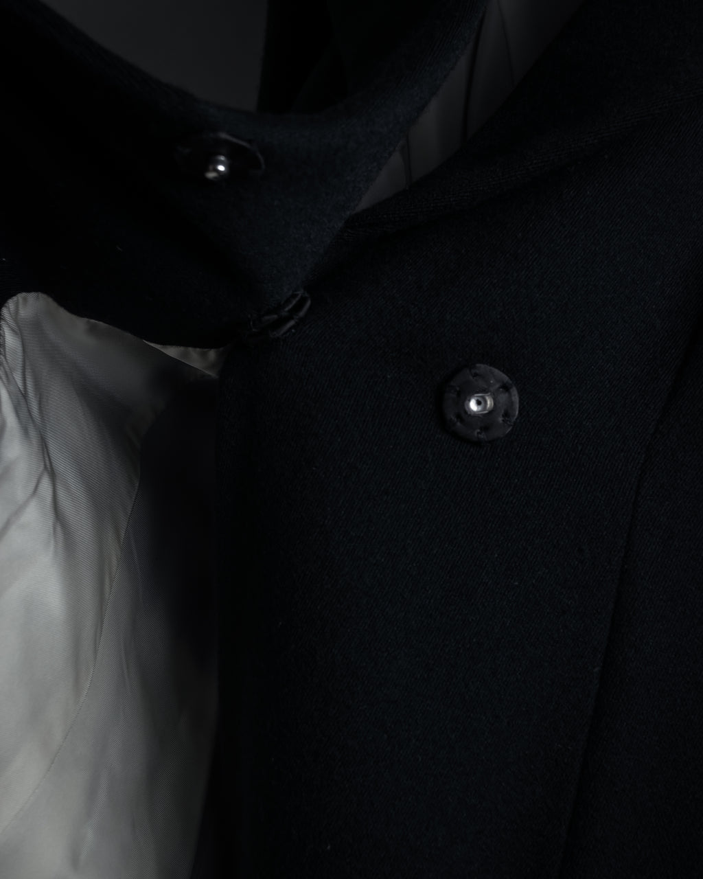 “KEITA MARUYAMA” Floral appliqué one-button chelsea coat