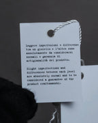 "MAISON MARGIELA" Numbered logo engraved hexagonal silver ring