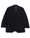 PRADA/ Oversized Single Breasted 3B Jacket Set-up Black