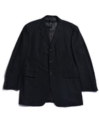PRADA/ Oversized Single Breasted 3B Jacket Set-up Black