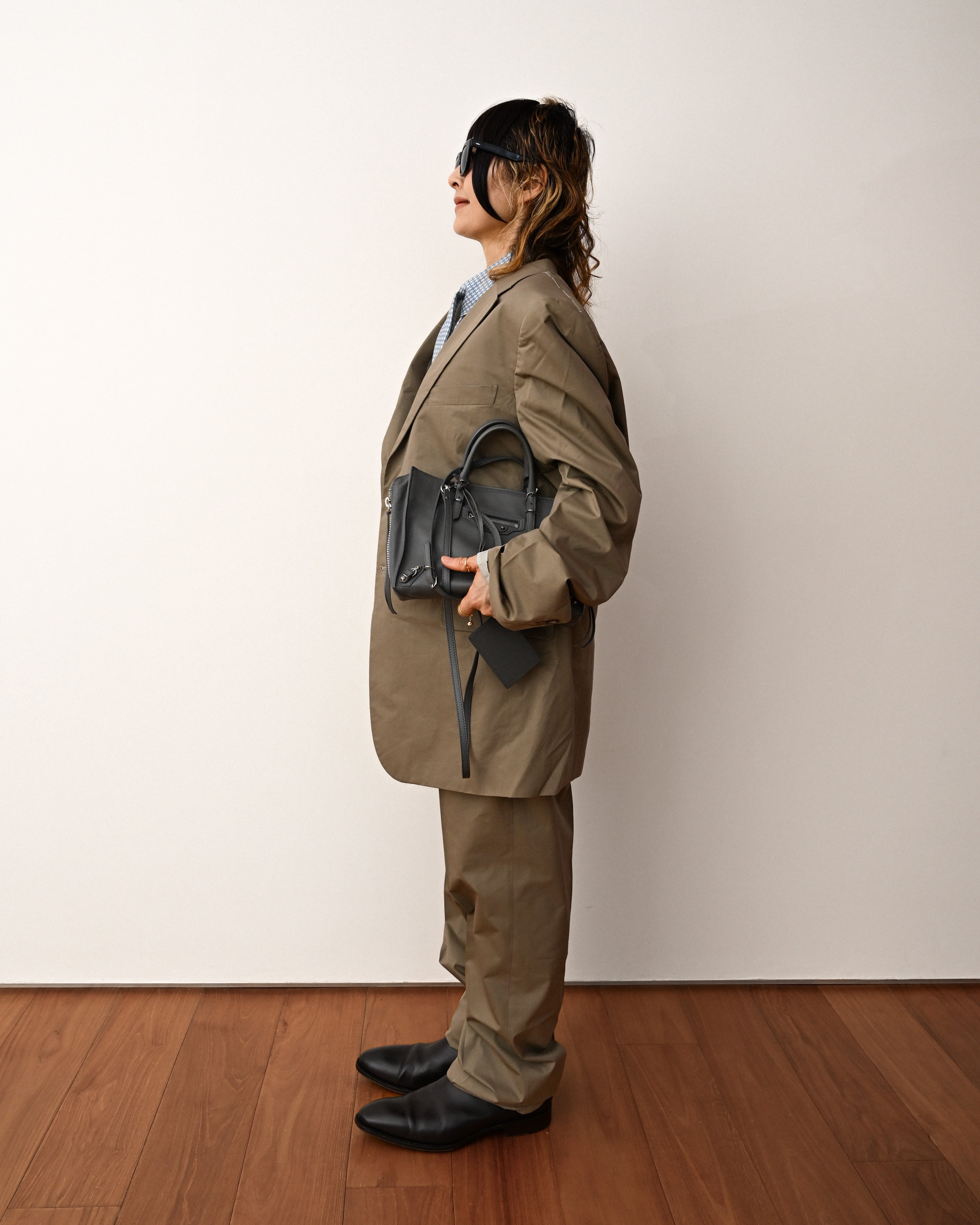 JIL SANDER/ Slim Fit Tailor Made Suit Light Beige