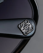 "LOEWE" Anagram logo engraved oval sunglasses