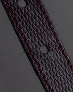 "GUCCI" Equus-derived bordeaux leather belt