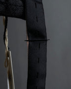 -MOOD Christmas Collections-
"GUCCI" Michele period delicate floral embroidered ribbon tie