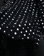 “COMME des GARÇONS” 2010SS Graphic polka dot cotton shirt