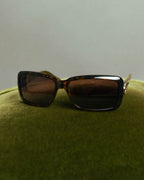 "GUCCI" 00's-10's Tortoiseshell rectangle sunglasses
