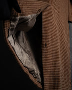 "Burberrys" 80’s-90’s Belted tweed check coat