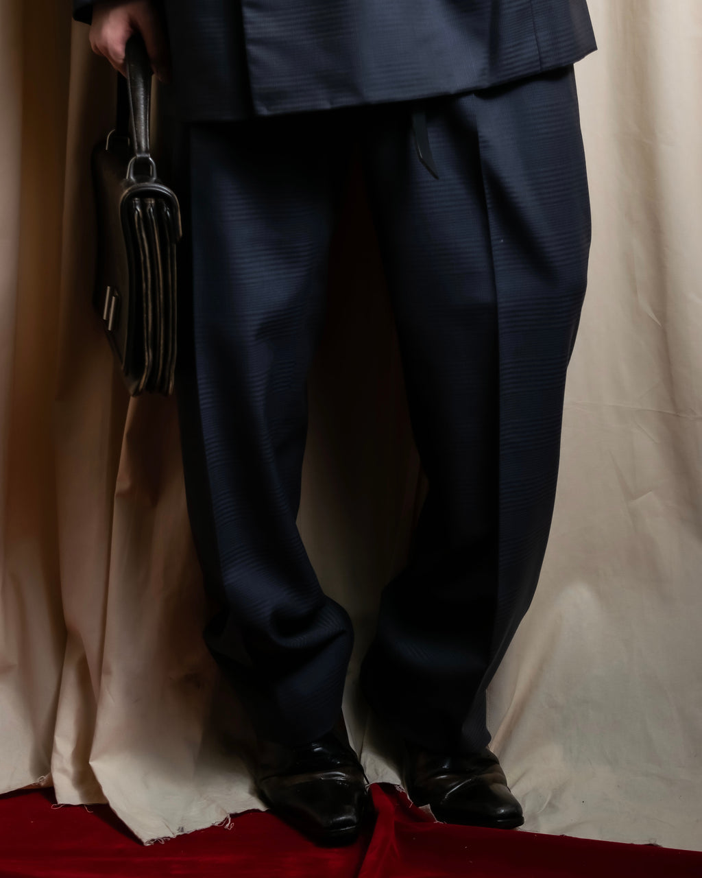 "CHRISTIAN DIOR MONSIEUR"
Shadow check pattern structured set up