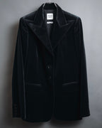 –SPECIAL– "HERMES"
00’s Velvet switchinglamb leather collar special tailored jacket