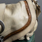 "Christian Dior" Gaucho saddle one shoulder leather bag