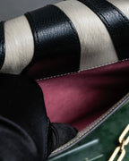 "GUCCI" 18SS Tiger head motif chain shoulder 2way bag