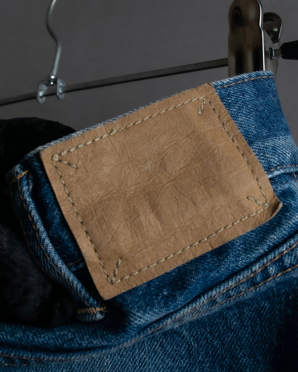 "CELINE" Stonewash design straight denim