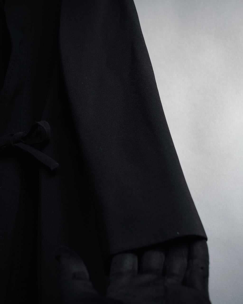 "Max Mara" 00’s Minimalist wrap-front structured jacket