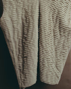 “GIORGIO ARMANI” 2000’s Textured wave knit vest
