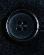 "GIANNI VALENTINO" 100% cashmere oversized chesterfield coat