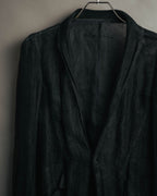 -SPECIAL- “Rick Owens” 2000’s Open weave shawl cardigan
