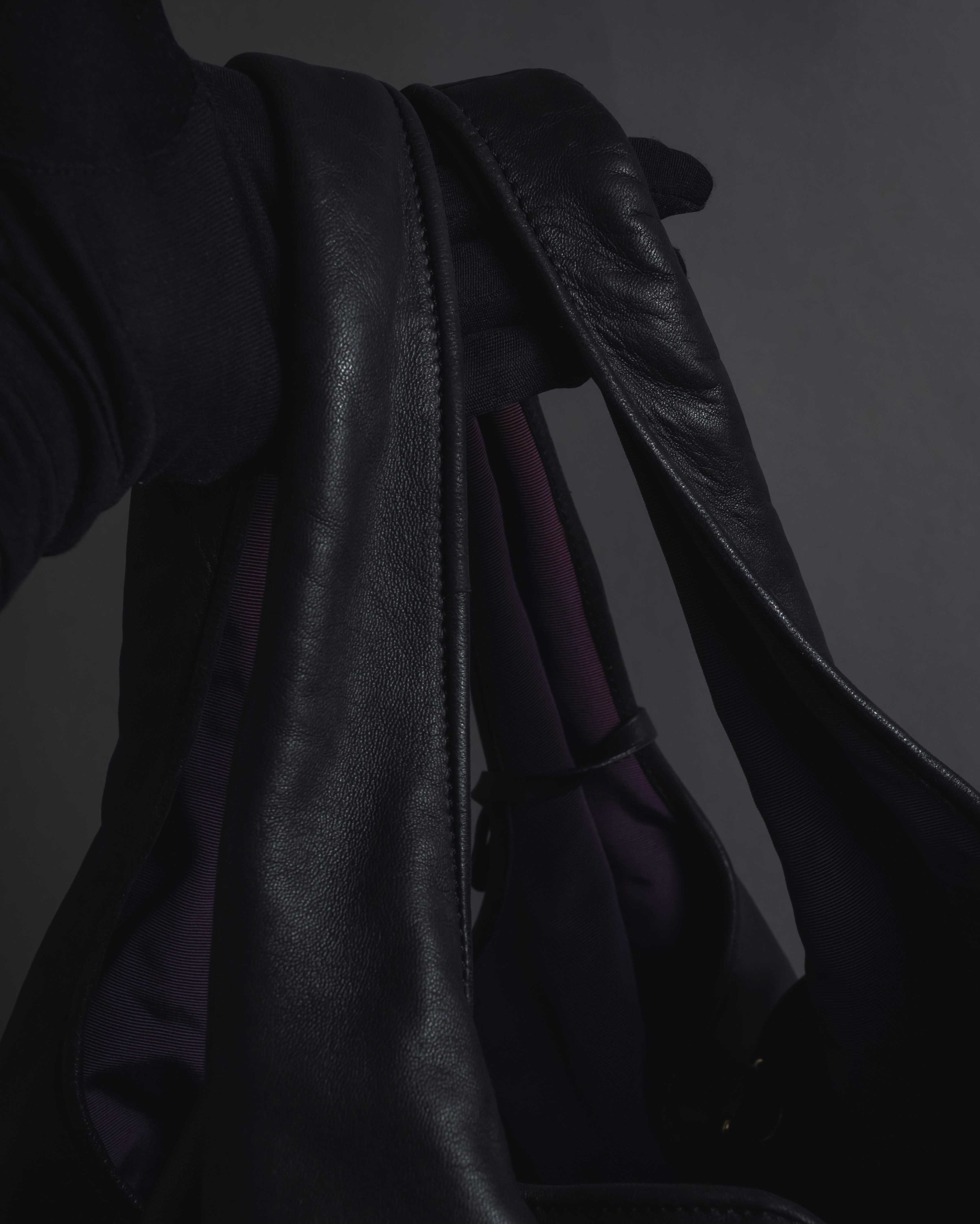 -SPECIAL- “LOEWE” Calle oversized padlock leather bag