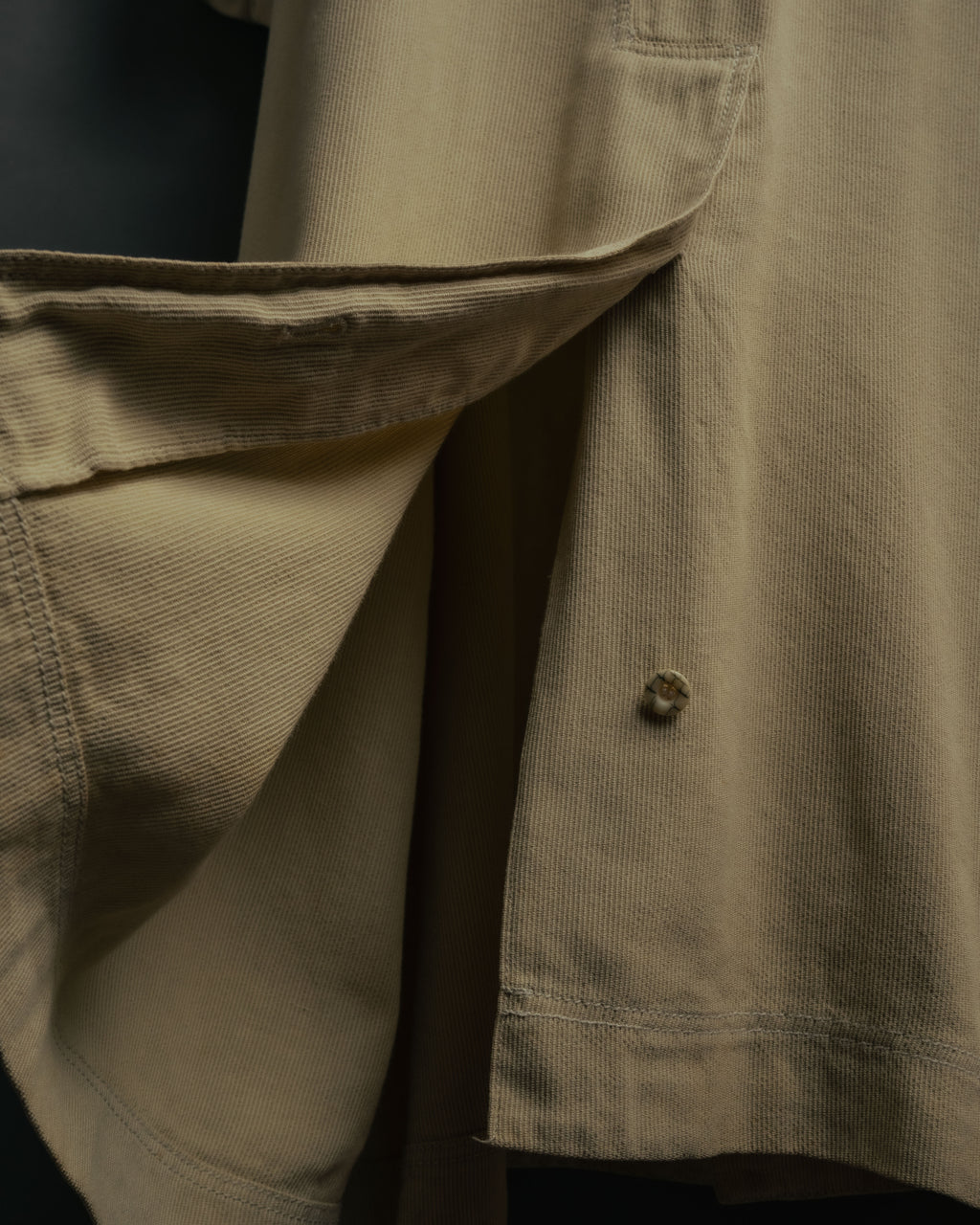-MOOD Vintage Collections- 80’s-90’s Silk rayon drape long coat