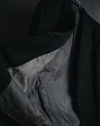 "Yves Saint Laurent diffusion hommes" 80’s-90’s structured glitter pinstripe wool suit set-up