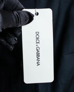 "DOLCE &amp; GABBANA" Waist shape wool soutien collar jacket
