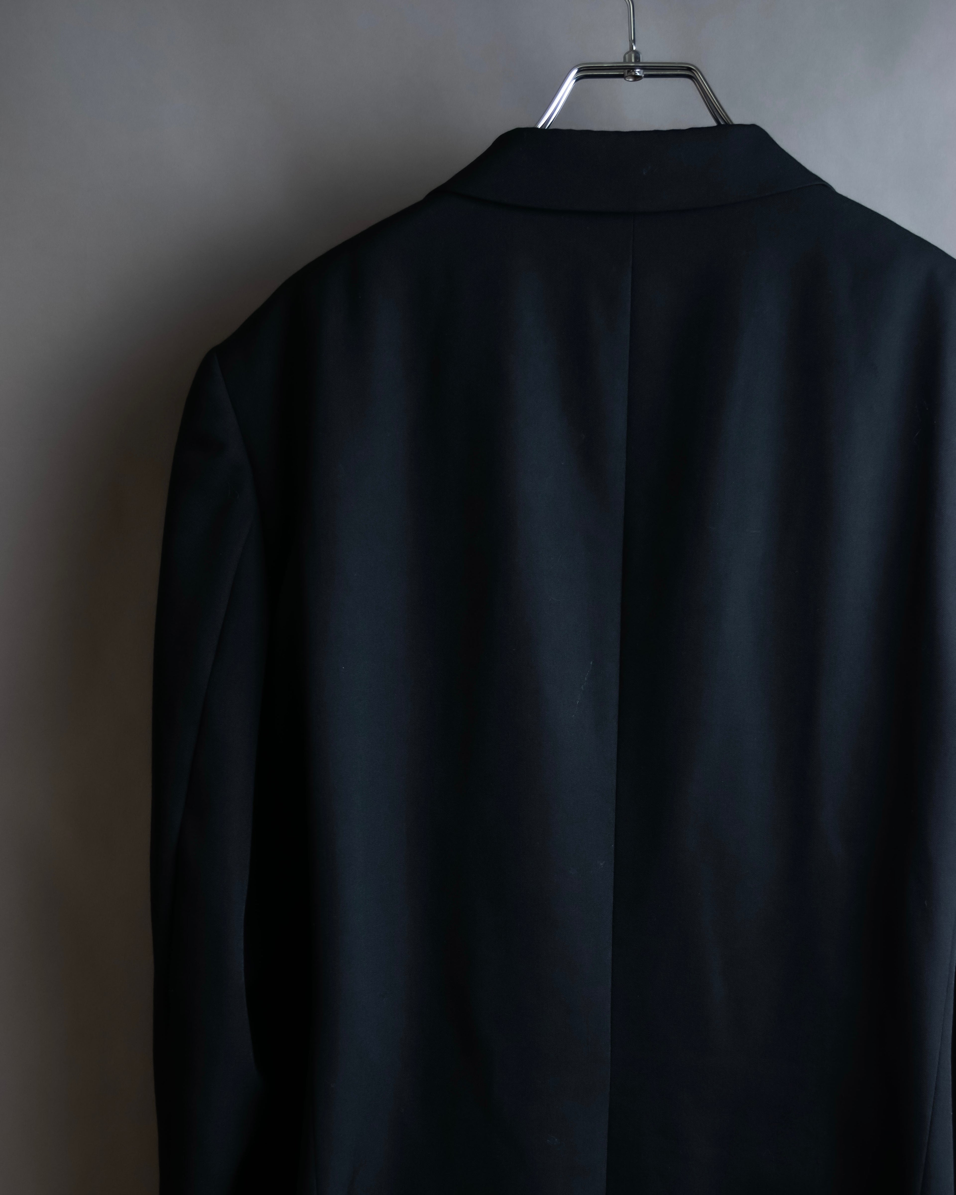 "COMME des GARCONS HOMME PLUS" 17AW Cutting design belted tailored jacket