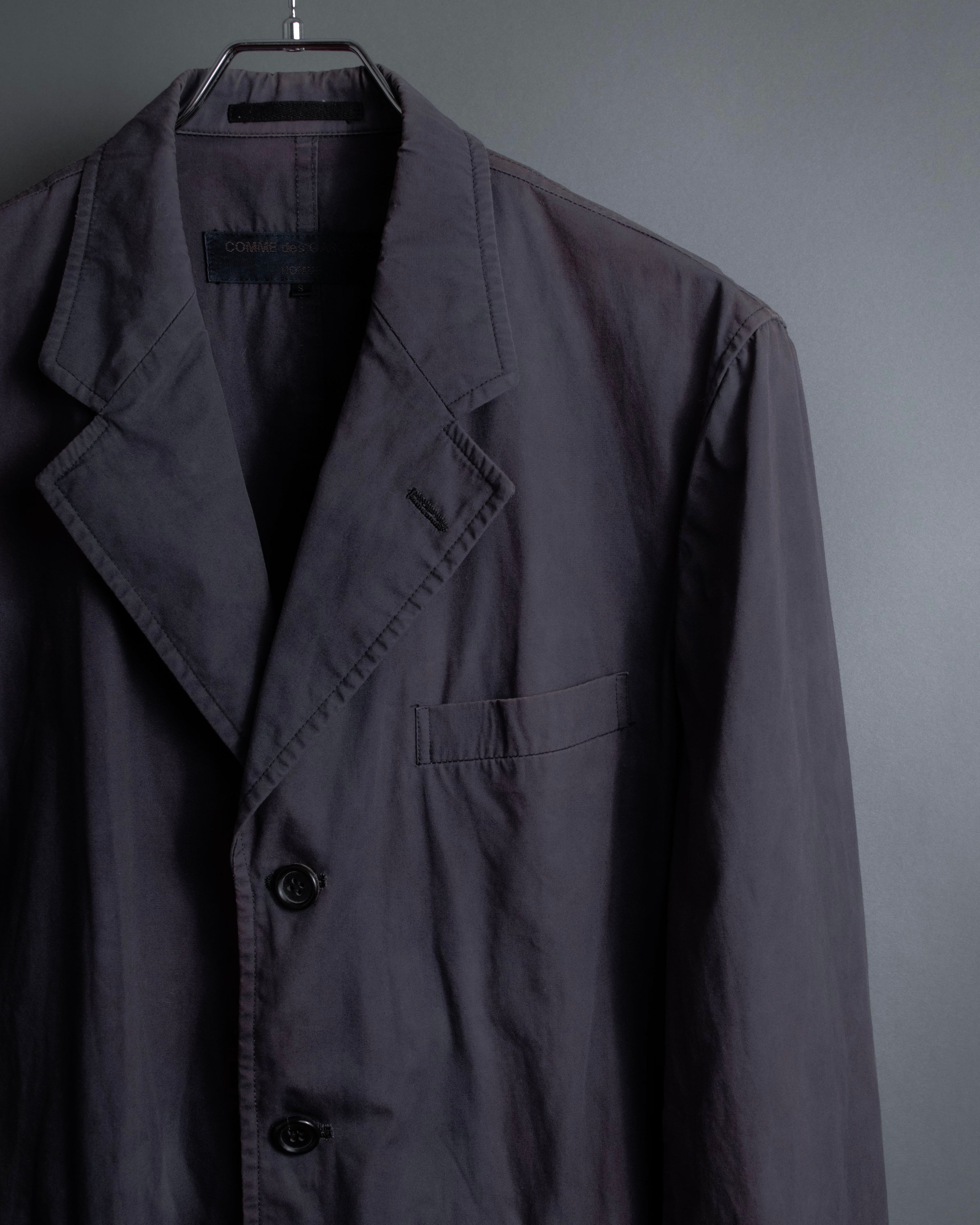 "COMME des GARCONS HOMME" 02SS beautiful faded cotton tailored jacket