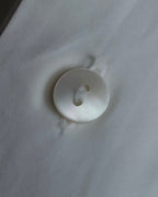 "JEAN PAUL GAULTIER" Cotton poplin stand-collar white shirt