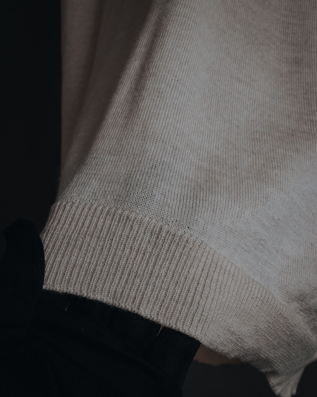 "Maison Margiela" 2014 AW Minimal v-neck knit vest