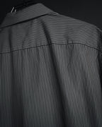"Ermenegildo Zegna" 2010’s mother-of-pearl button london stripe shirt