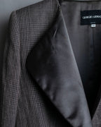 "GIORGIO ARMANI" Drawstring tailored jacket
