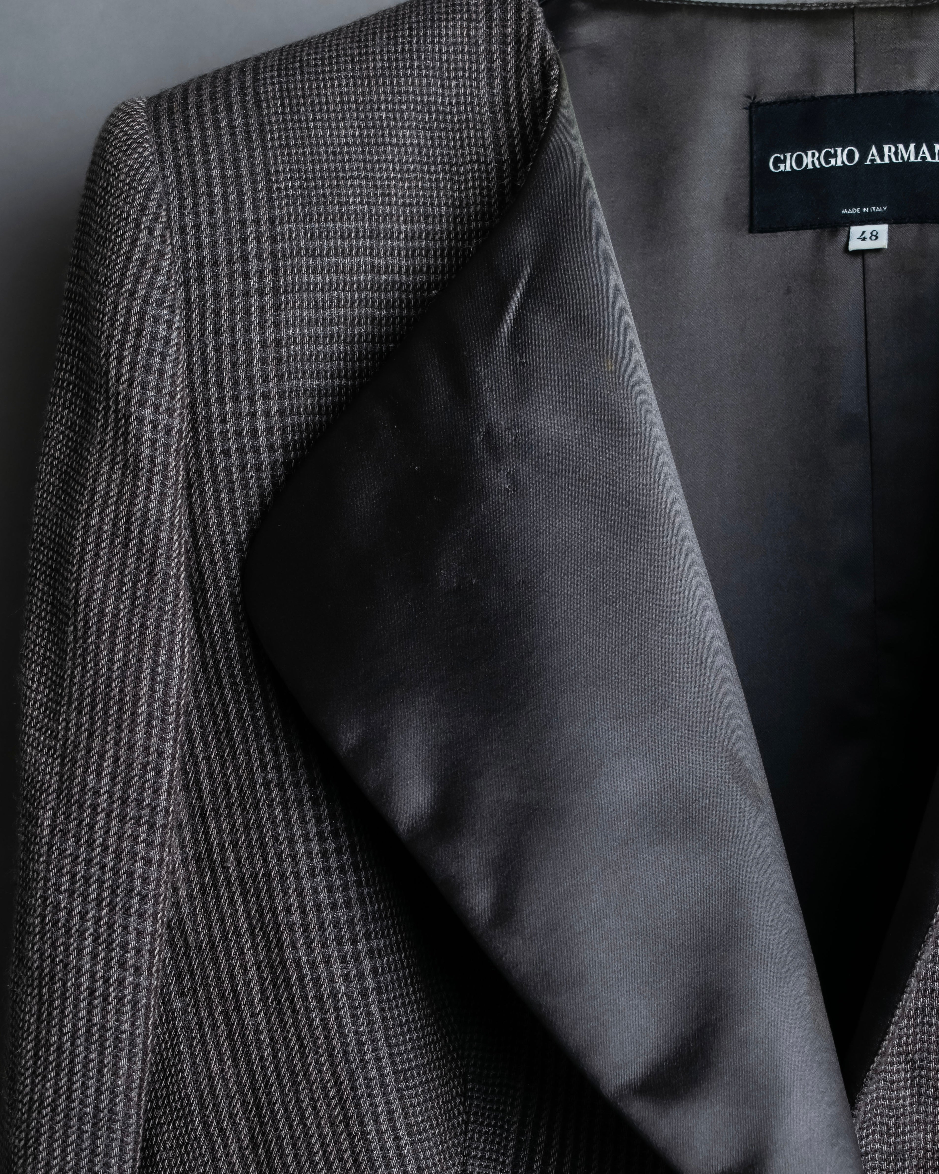 "GIORGIO ARMANI" Drawstring tailored jacket