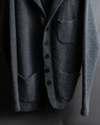 "OUR LEGACY" Patch pocket design lambswool knit jacket