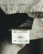 -SPECIAL- "Dior" 00's-10's Fine pinstripe concealed placket dress shirt