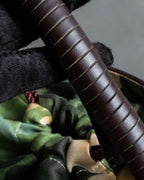 "KENZO" Camouflage design drawstring leather bag