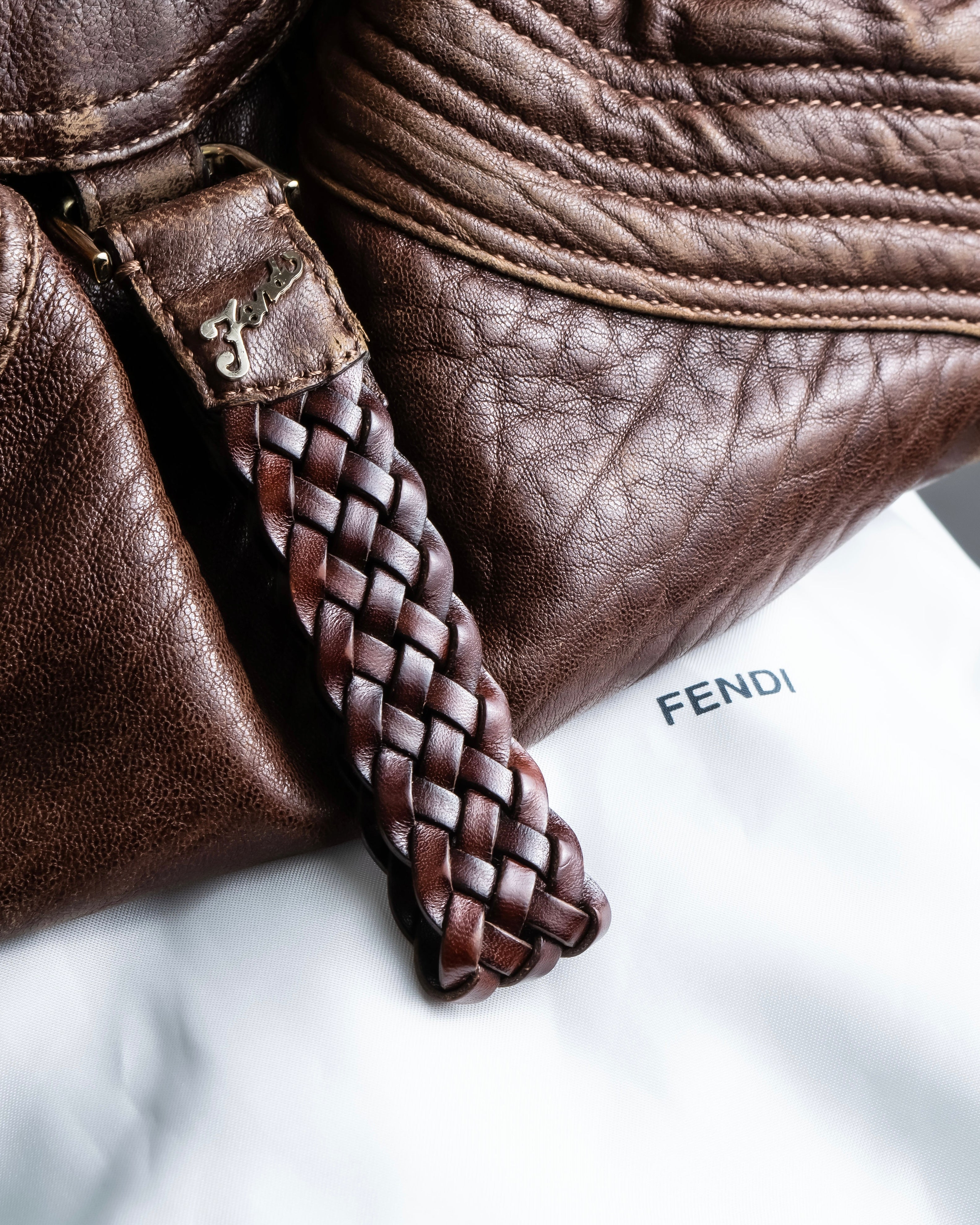 "FENDI" Brown color edition Spy bag
