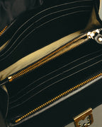 "Chloé" 2010's Black leather long wallet