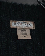 "THE ORIGINAL ARIZONA JEAN COMPANY" 00’s Deep v ribbed belted pocket knit