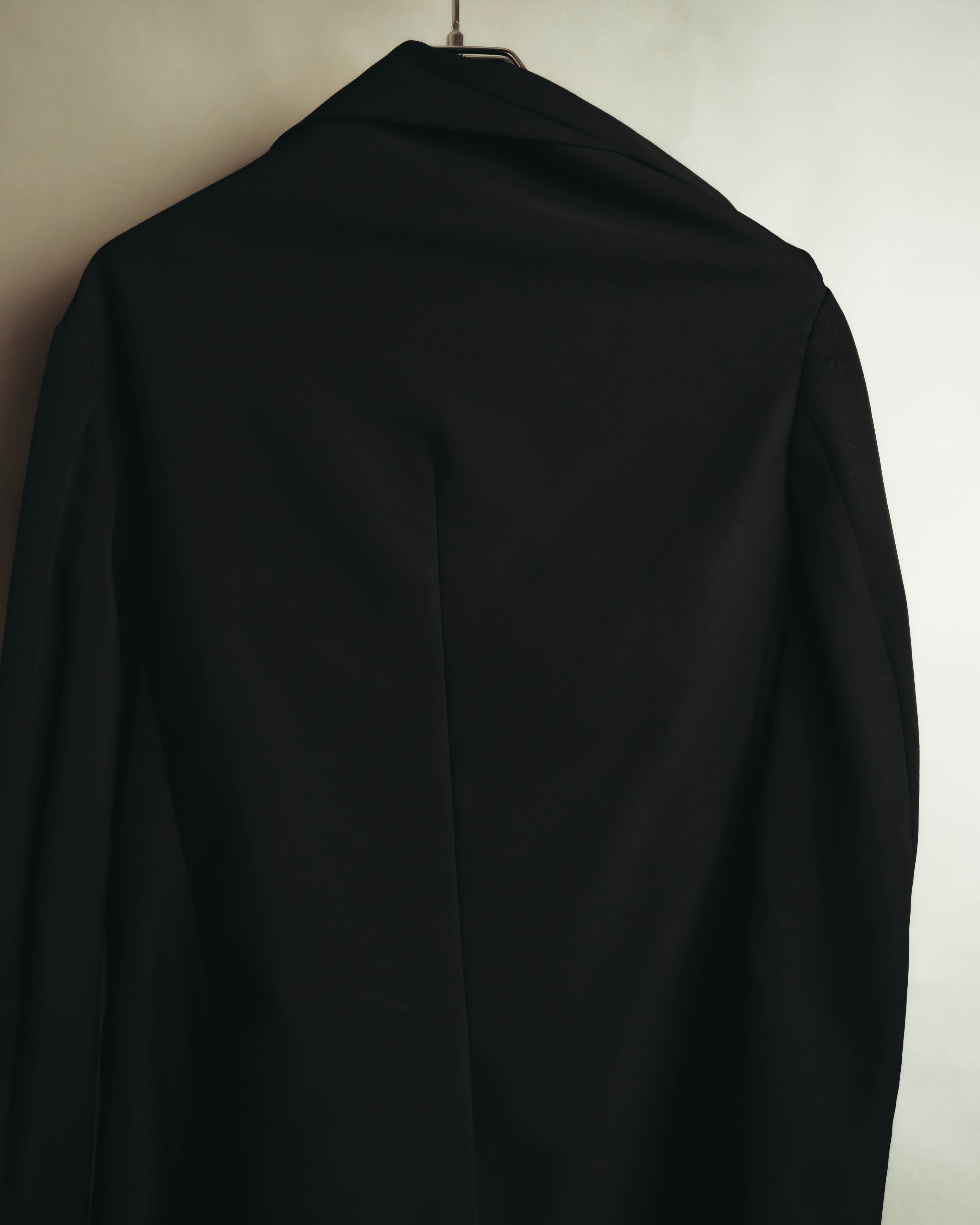 –SPECIAL– "Yohji Yamamoto" 98AW Sculptural asymmetric draped wool jacket