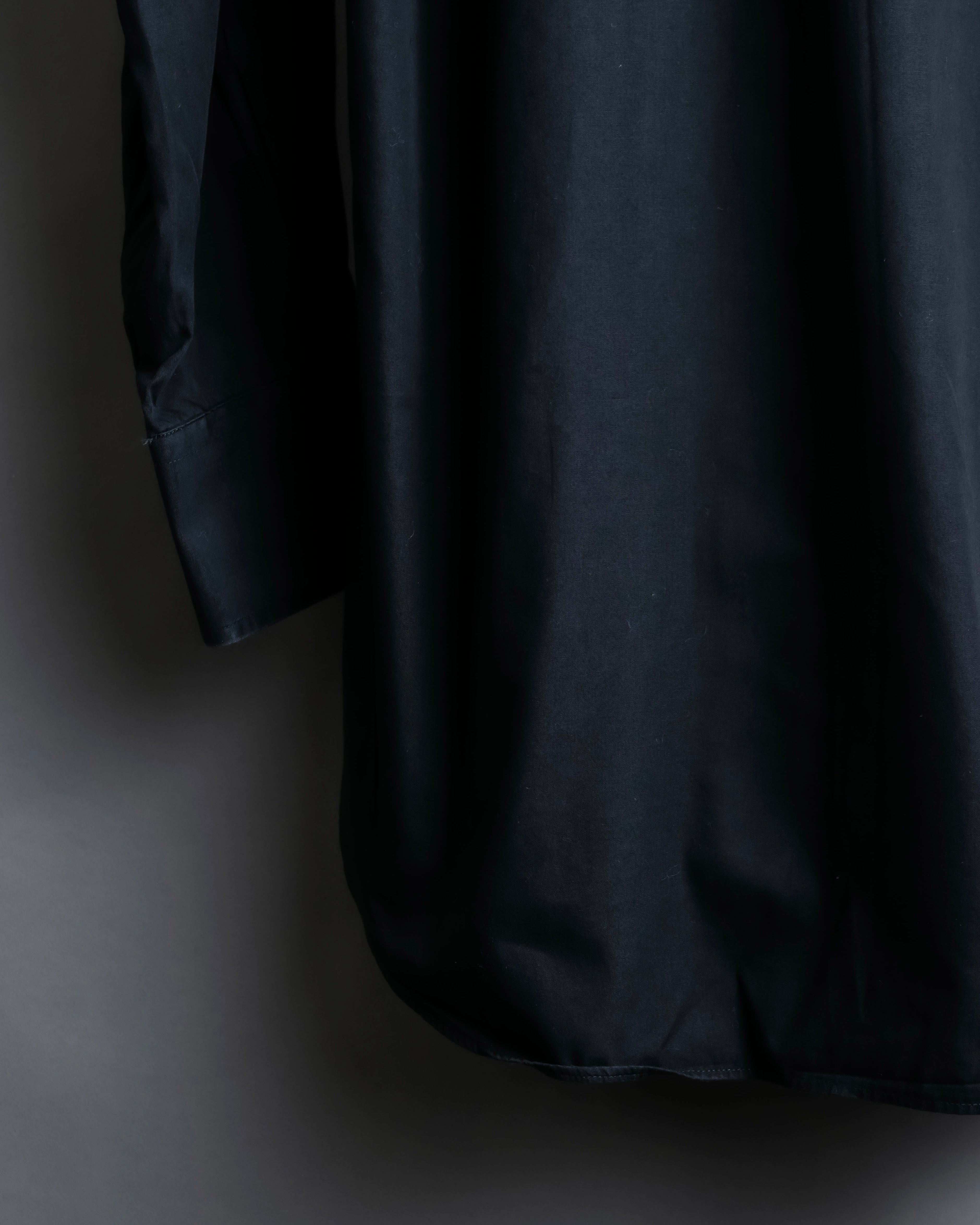 "GUCCI" Horizontal collar oversized shirt