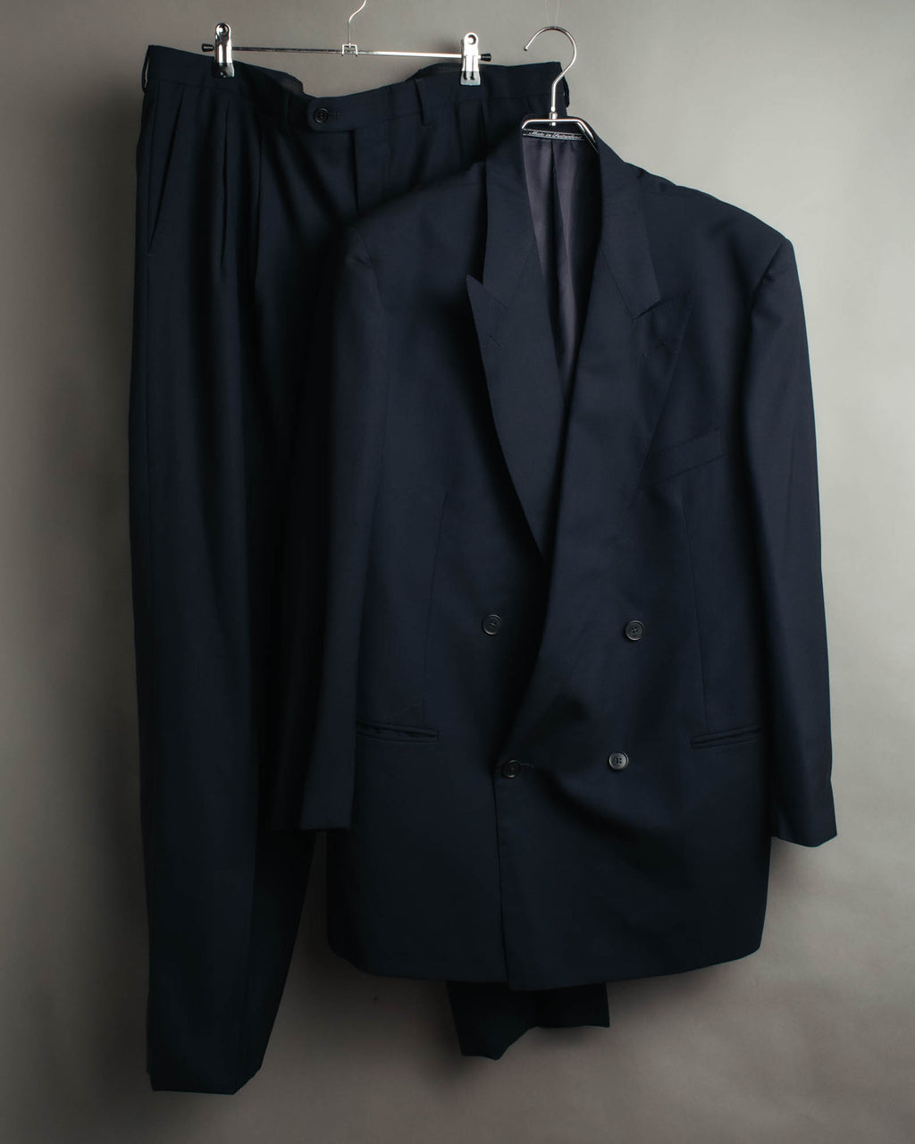-SPECIAL- “Ermenegildo Zegna” 90’s-00’s high performance double-breasted set-up