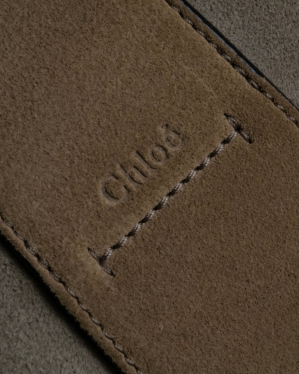 "Chloe" LEXA series 2way leather shoulder bag