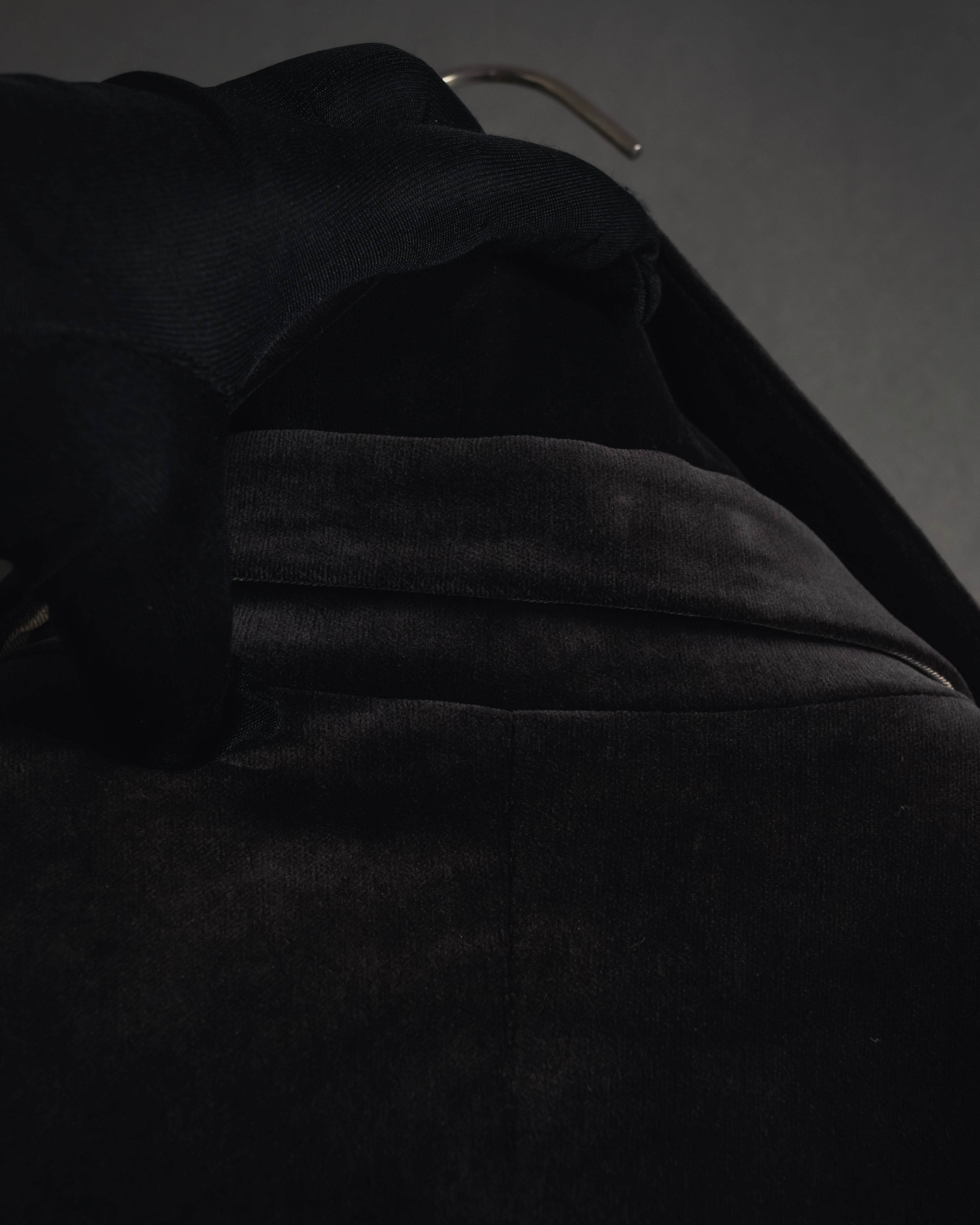 -SPECIAL- "JIL SANDER"
90’s-00’s Architectural cotton velvet belted coat