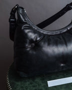 "MAISON MARGIELA" Glam Slam black one shoulder bag