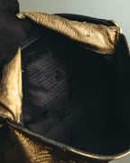 “LANVIN” 2008-2015 Metallic Happy shoulder bag