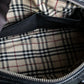 "BURBERRY" Mini Vanity series belt buckle design one handle bag