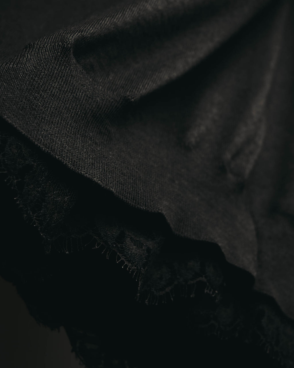 "GUCCI" 90's-10's Delicate lace-trim knit tank top