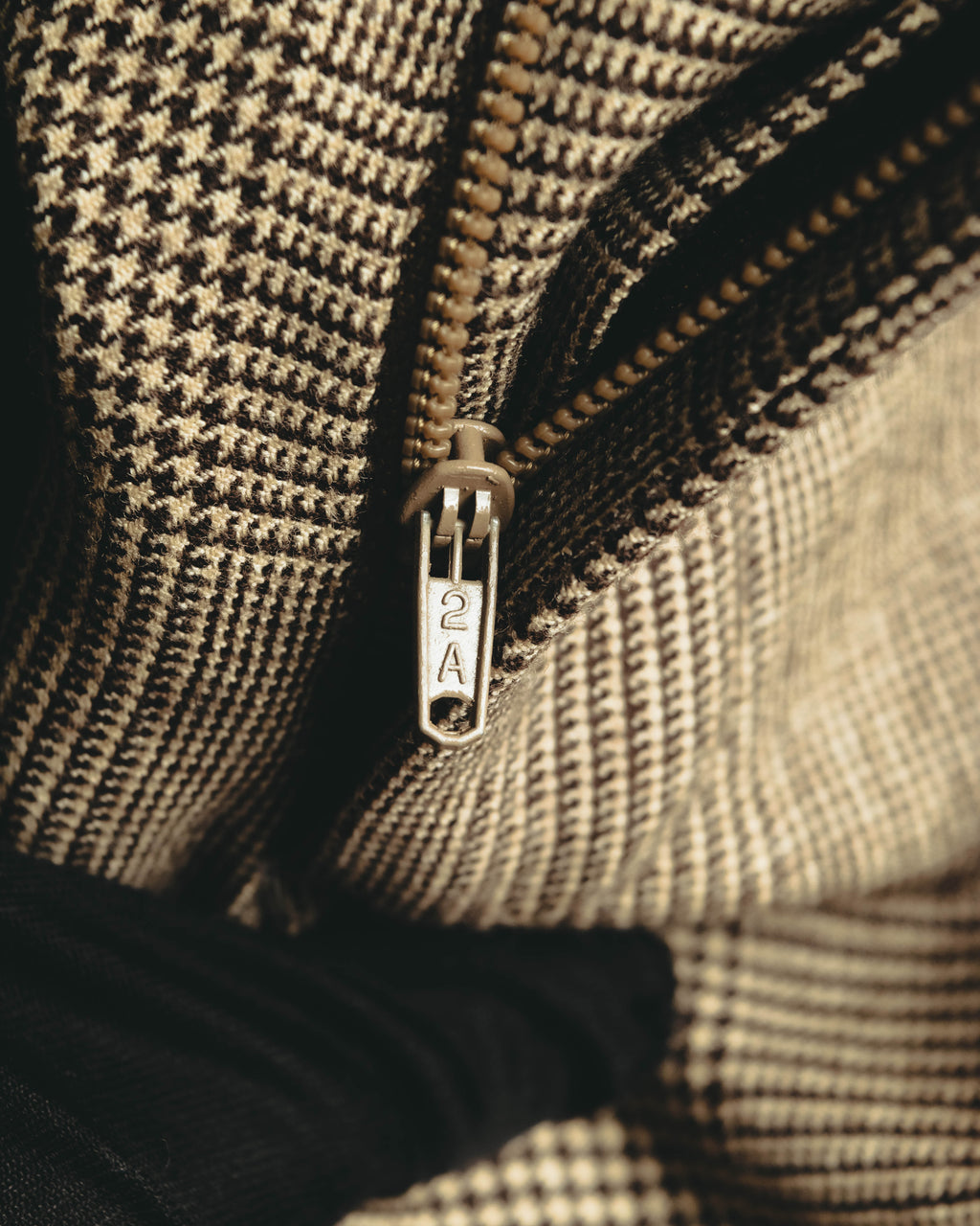 "ARMANI COLLEZIONI" 00's Cashmere blend glen check two piece suit