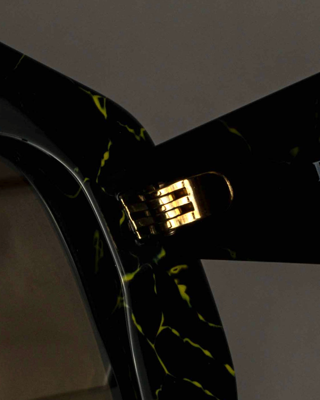 "PRADA" Yellow marble acetate sunglasses