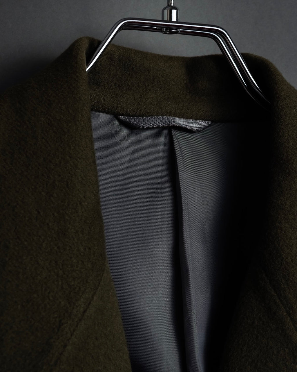 "Christian Dior" Single-breasted 100% cashmere chester coat